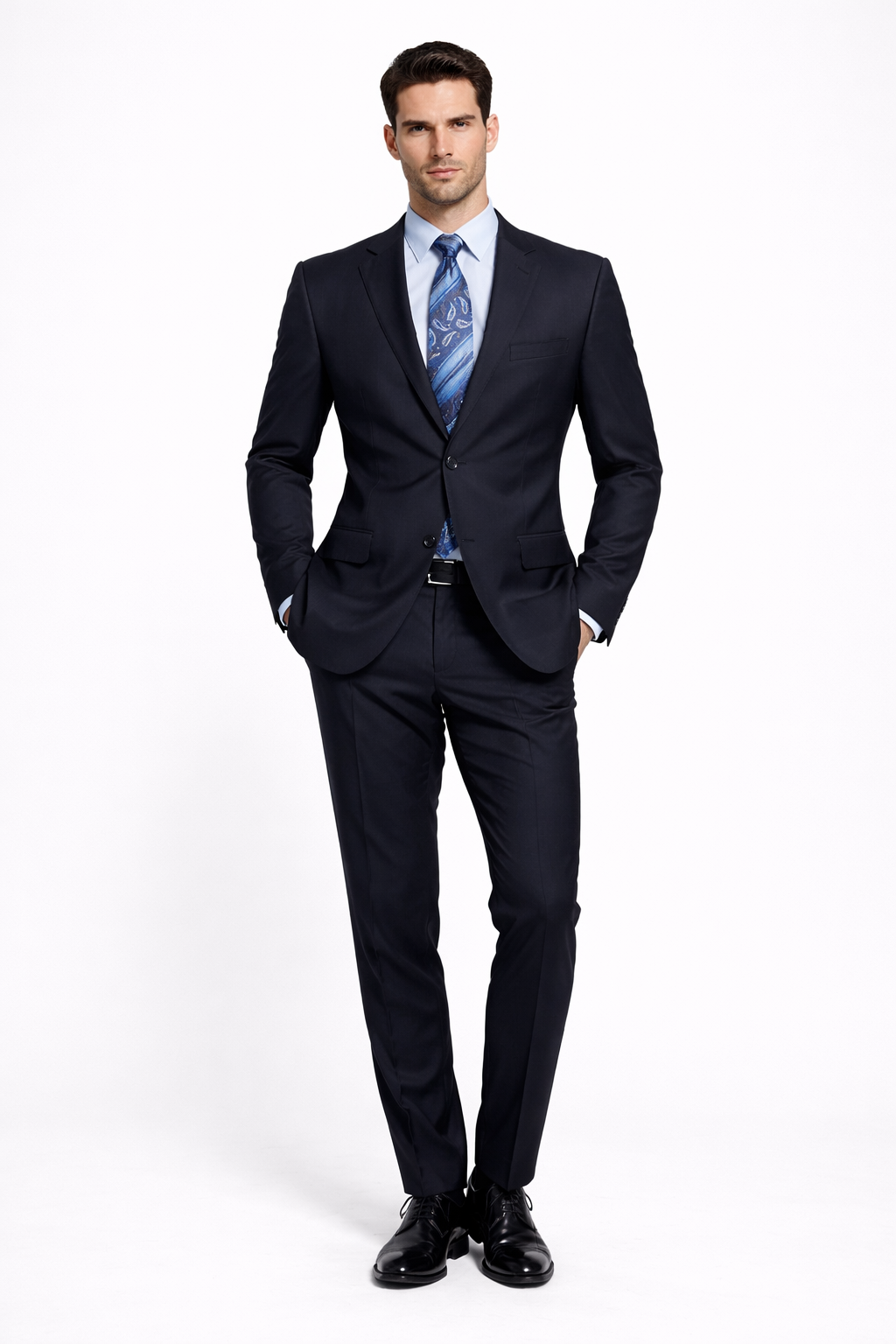 Men’s Navy Regular Fit Suit 