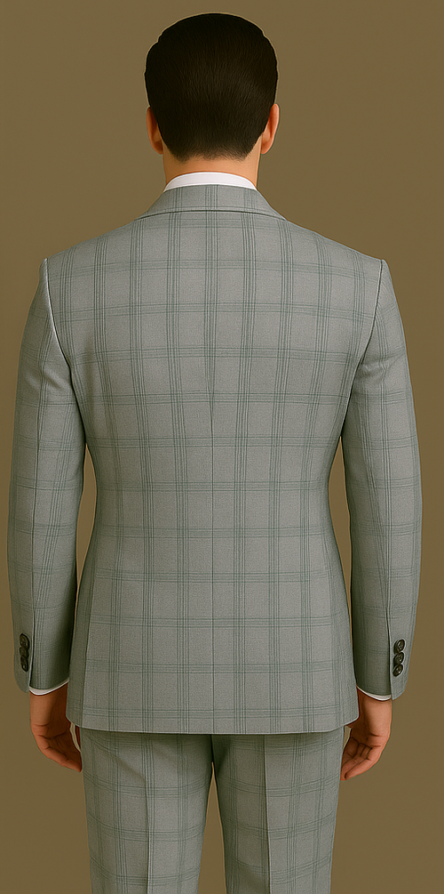 Mens Rossi Man Milano RM1828 - Slim Fit Modern Suit | Stylish Formal Wear