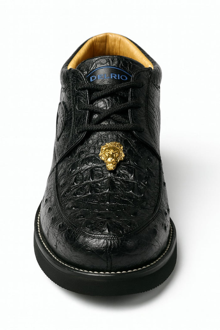Men's Wild West Boots Caiman and Ostrich Skin Shoe 2ZA050205