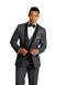 Dark Grey Tuxedo - Mens Dark Gray Tuxedo - AlbertoNardoniStore