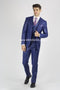 Royal Blue Slim Fit Suit - AlbertoNardoniStore