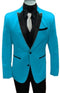 Mens Turquoise Blazer - Turquoise Suit Jacket