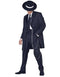 Mens Zoot Suit - Zuit Suit - Black Suit - Wedding Zoot Suit