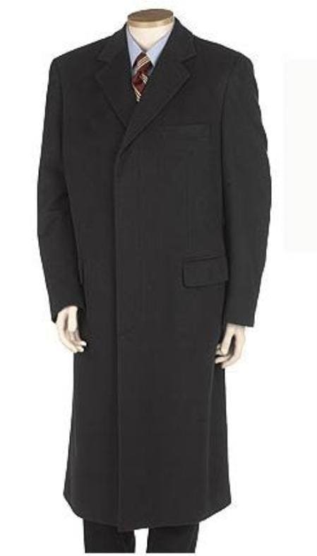 Heavy overcoat - Mens Heavy wool topcoat - AlbertoNardoniStore