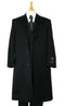 Mens Overcoat - Mens Long Wool Topcoats - Topcoat For Men-Long Winter Dress Knee Length Coat Luxurious Men's Dress Coat Soft Finest Pure Cashmere & Amp Full Length Black Long Men's Dress Topcoat - Winter Coat ~ Men's Overcoat