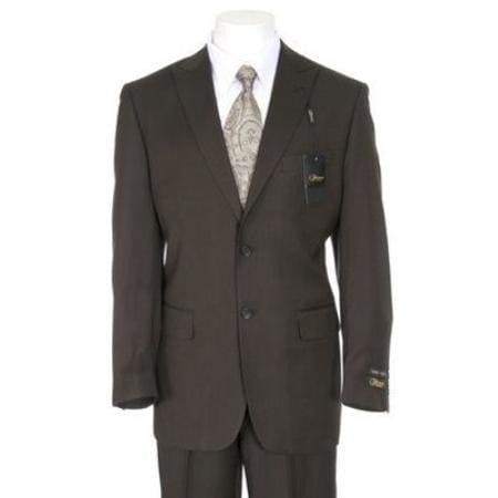 Brown Slim Fit Suit - AlbertoNardoniStore