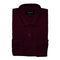 Slim Fit - Burgundy ~ Maroon ~ Wine Color Men's Dress Shirt