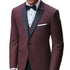 Western Suit - Trajes Para Hombres - Cowboy Formal Attire - Trajes De Novio - Burgundy