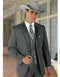 2 Button Trim Cowboy Tuxedo in Grey Cowboy Suit - Country Wedding Suits