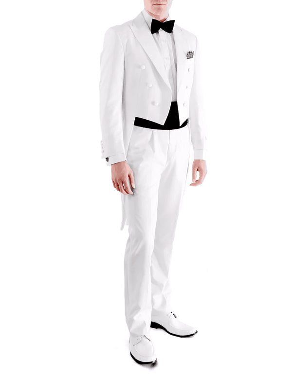 Suit With Tails - Long Tail Suit - Mens Tailcoat - Tail Coat Tuxedo