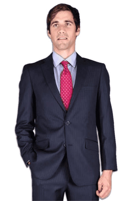 Navy Slim Suit - AlbertoNardoniStore