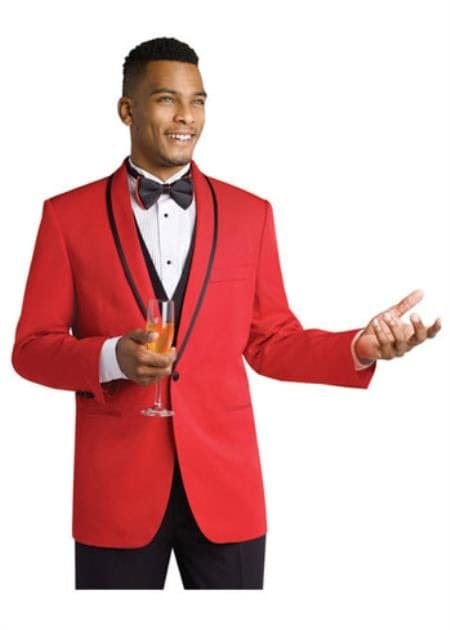 valentine blazer - valentines day Tuxedo - Red Tuxedo