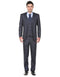 3 piece Suit - Navy Blue   Three Piece Suit -Mens Regular Fit Vested Suit Navy Blue