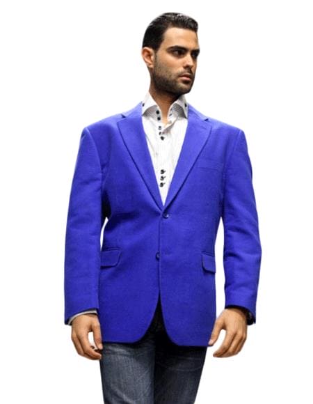 Royal Sport Coat It's One of a Kind For All Occasion Velvet Fabric Jacket