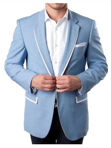 Light Blue Tuxedo - Blue Wedding tuxedo