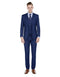 3 piece Suit - Navy Blue   Three Piece Suit - Mens Smart Slim Vested Suit Indigo Blue