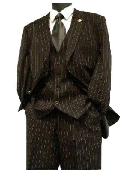 Mens Zoot Suit - Zuit Suit - Black Suit - Wedding Zoot Suit