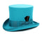 Mens Dress Tophat in Turquoise