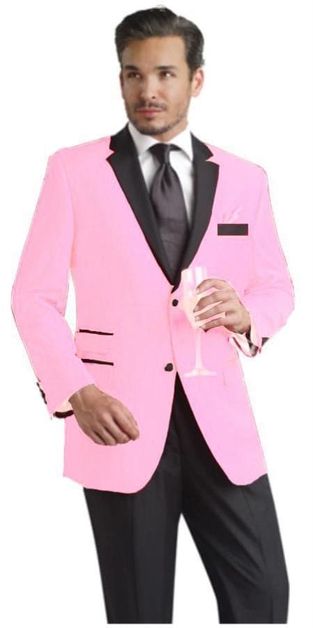 Cheap Tuxedos For Men - Discounted Pink Tuxedos