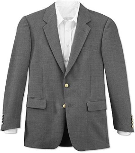 Size 54 Short Grey Suit Size Suit - AlbertoNardoniStore