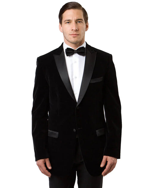 Mens Designer Velvet Tuxedo Dinner Jacket in Royal Blue