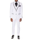 White Prom Suit - White Prom Tuxedo  - White Suit