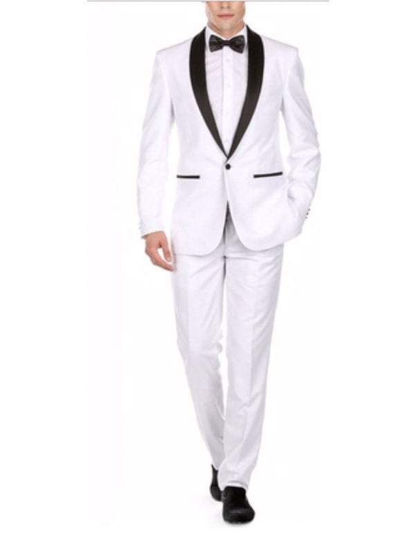 White Prom Suit - White Prom Tuxedo  - White Suit