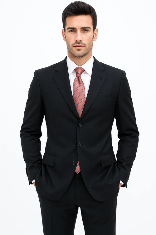 Mens 3 Button Suits