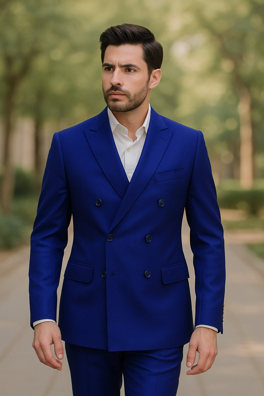 cobalt-blue-suit-with-white-shirt
