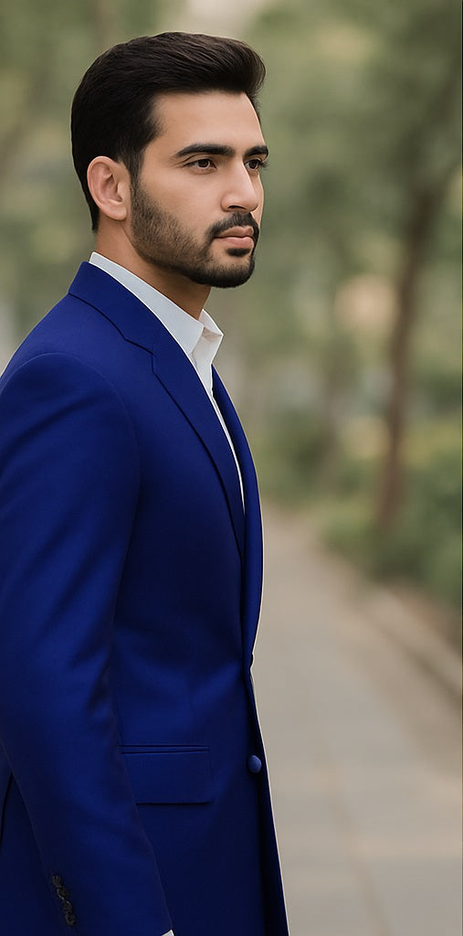 stylish-blue-blazer-for-groom