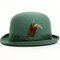 Mens Derby Hat in Emerald Green
