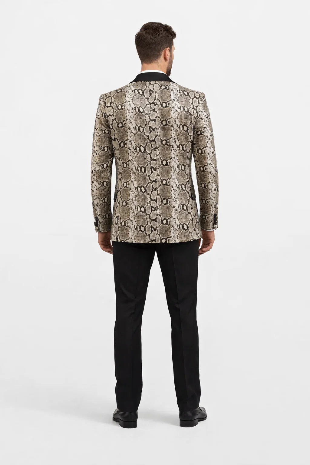 Mens Jacket Snakeskin Blazer Snake Skin
