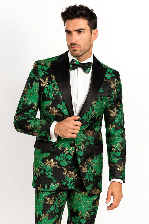 Mens Light Green Suit - Neon Green Suit
