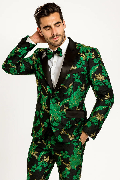 Mens Light Green Suit - Neon Green Suit