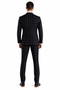 Mens Plaid Suit - Black Windowpane Suit - 1920 Suits