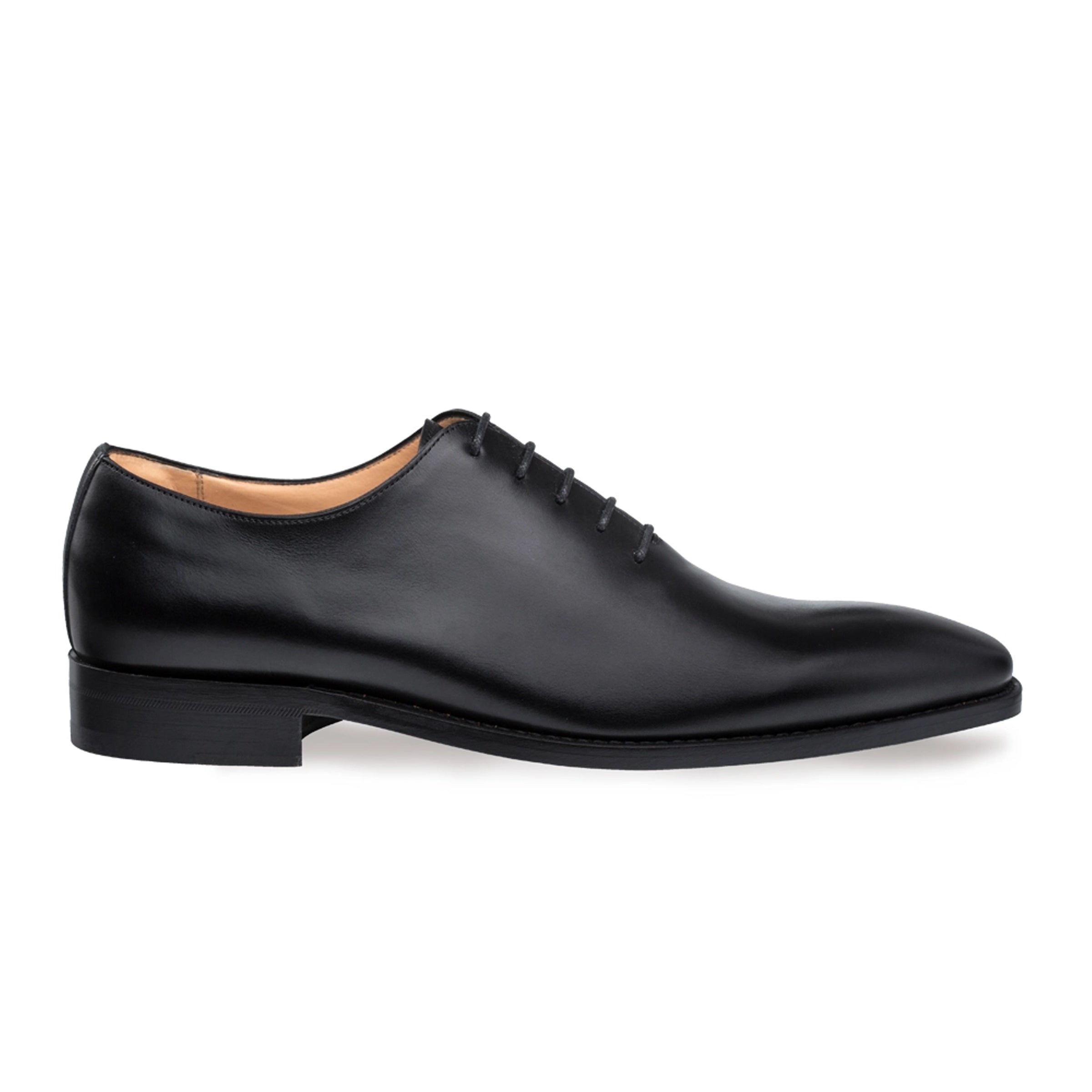 Mezlan Pamplona Men’s Oxford – Burgundy Calfskin Leather Plain Toe Dress Shoe, Handmade in Spain