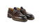 P044 Michel - Brown Crocco Bit Loafer
