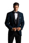 Cheap Tuxedos For Men - Discounted Midnight Blue Tuxedos