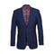Wool Stretch Single Breasted Slim Fit Midnight Blue Suit