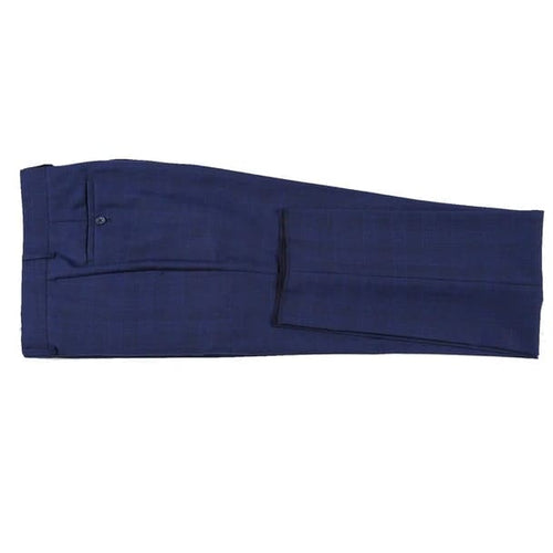 Wool Stretch Single Breasted Slim Fit Midnight Blue Suit