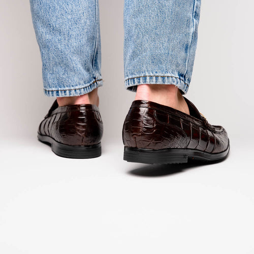 Marco_Di_Milano Milan Brown Leather Oxford