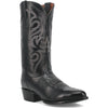 Dan Post Men’s Milwaukee 13 Round Medium Toe Black Leather Cowboy Boot