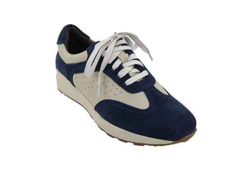 Mens Casual Leather Lifestyle Sneaker