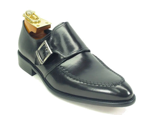 Men's Moccasin Loafer with Single Buckle