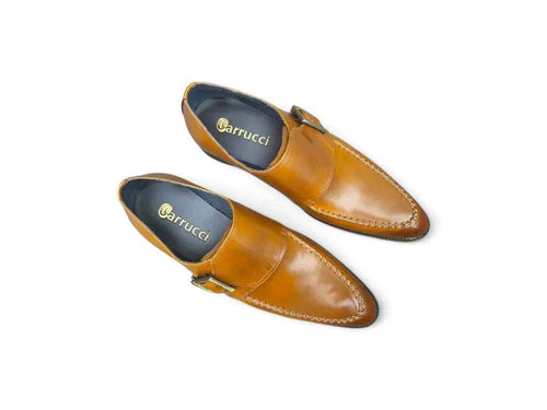 Men's Moccasin Loafer with Single Buckle