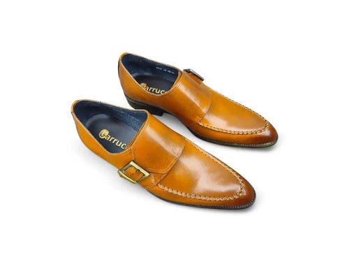 Men's Moccasin Loafer with Single Buckle