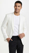 Men’s Ivory Traditional Shawl Dinner Jacket, Formal Wedding Prom Tuxedo Blazer