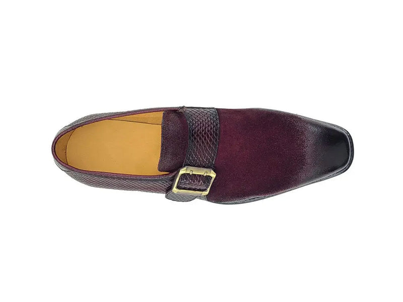Carrucci Multi Media Buckle Monkstrap Slip-on