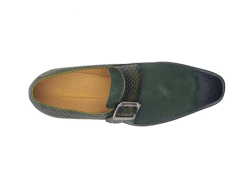 Carrucci Multi Media Buckle Monkstrap Slip-on
