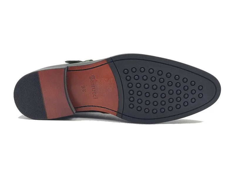 Carrucci Sling Style Single Monk Loafer
